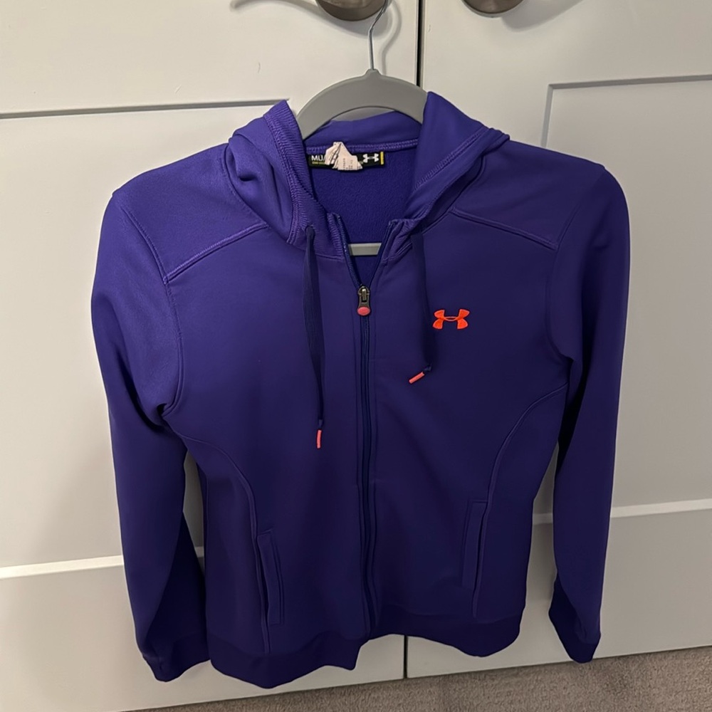 Under armour zip up hoodie